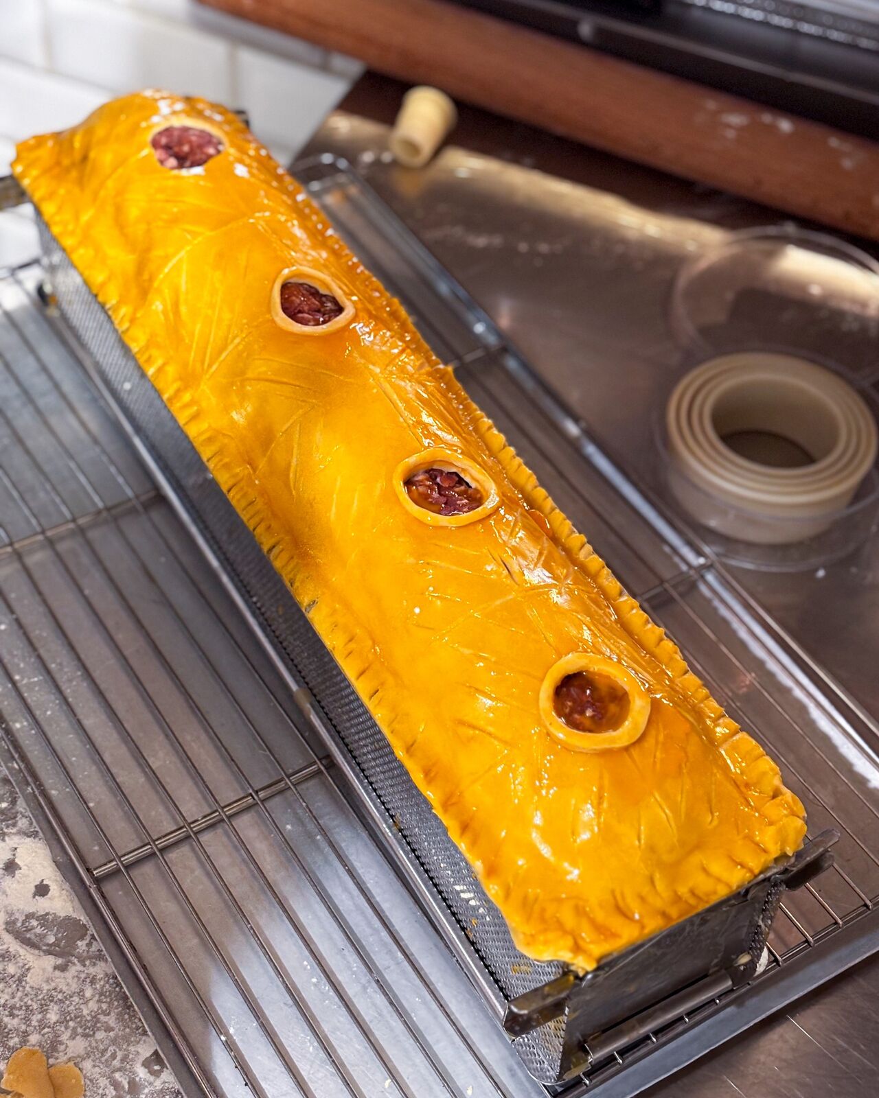 Pâté en croûte doré